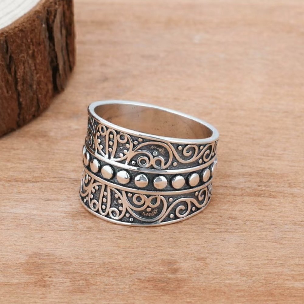 Boho Ring Funky and Chunky #751 - Picture 7 of 8